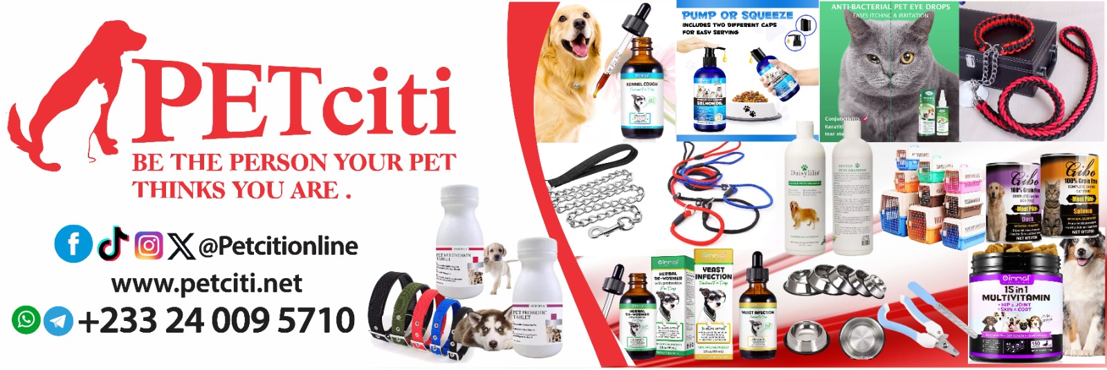 PETciti — pet products & supplies. Visit petciti.net